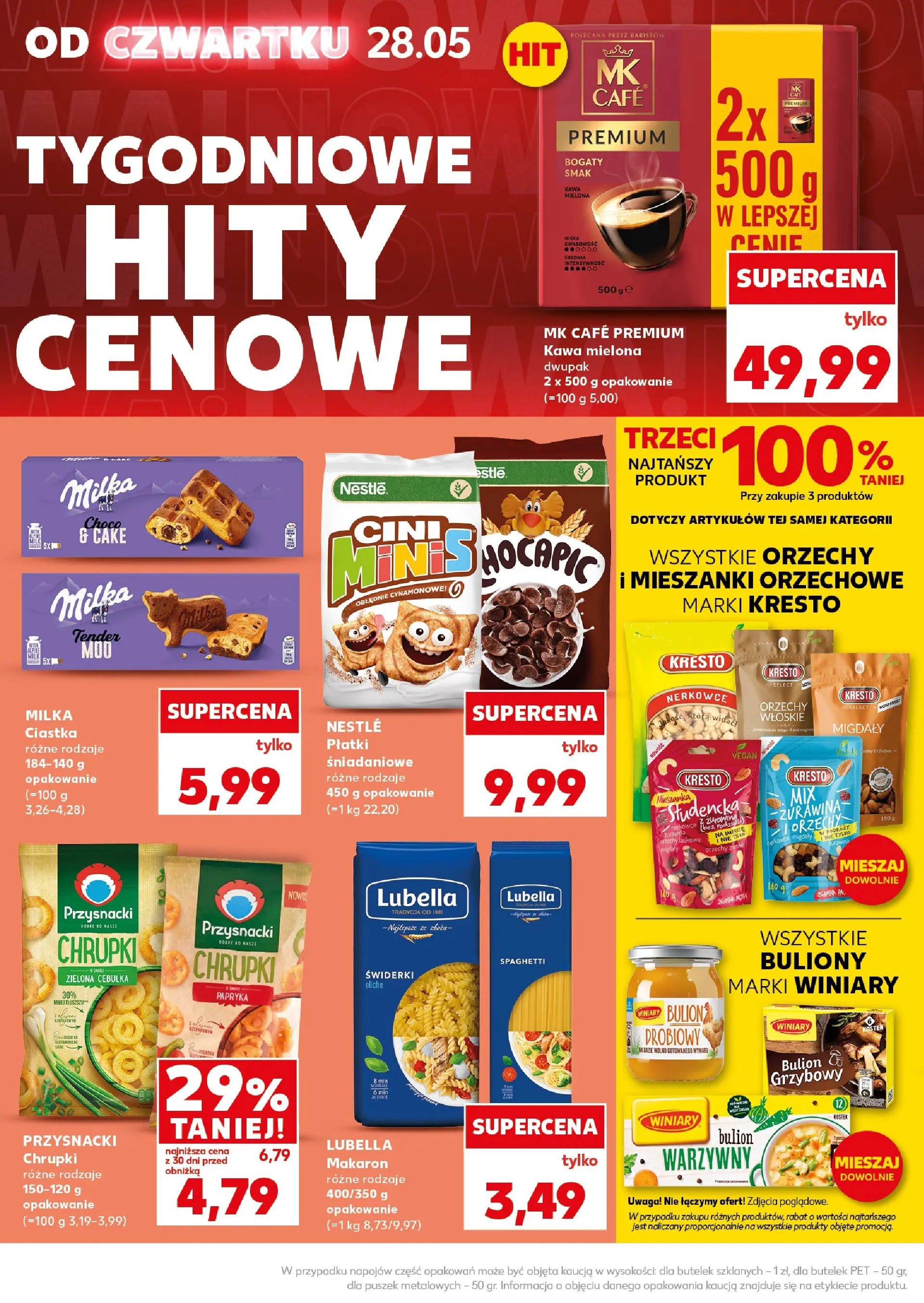 Kaufland - Kaufland Mocny Start ważny do 2.06 od 31.05.2026 - od jutra PDF | Strona: 10 | Produkty: Chrupki, Papryka, Żurawina, Orzechy