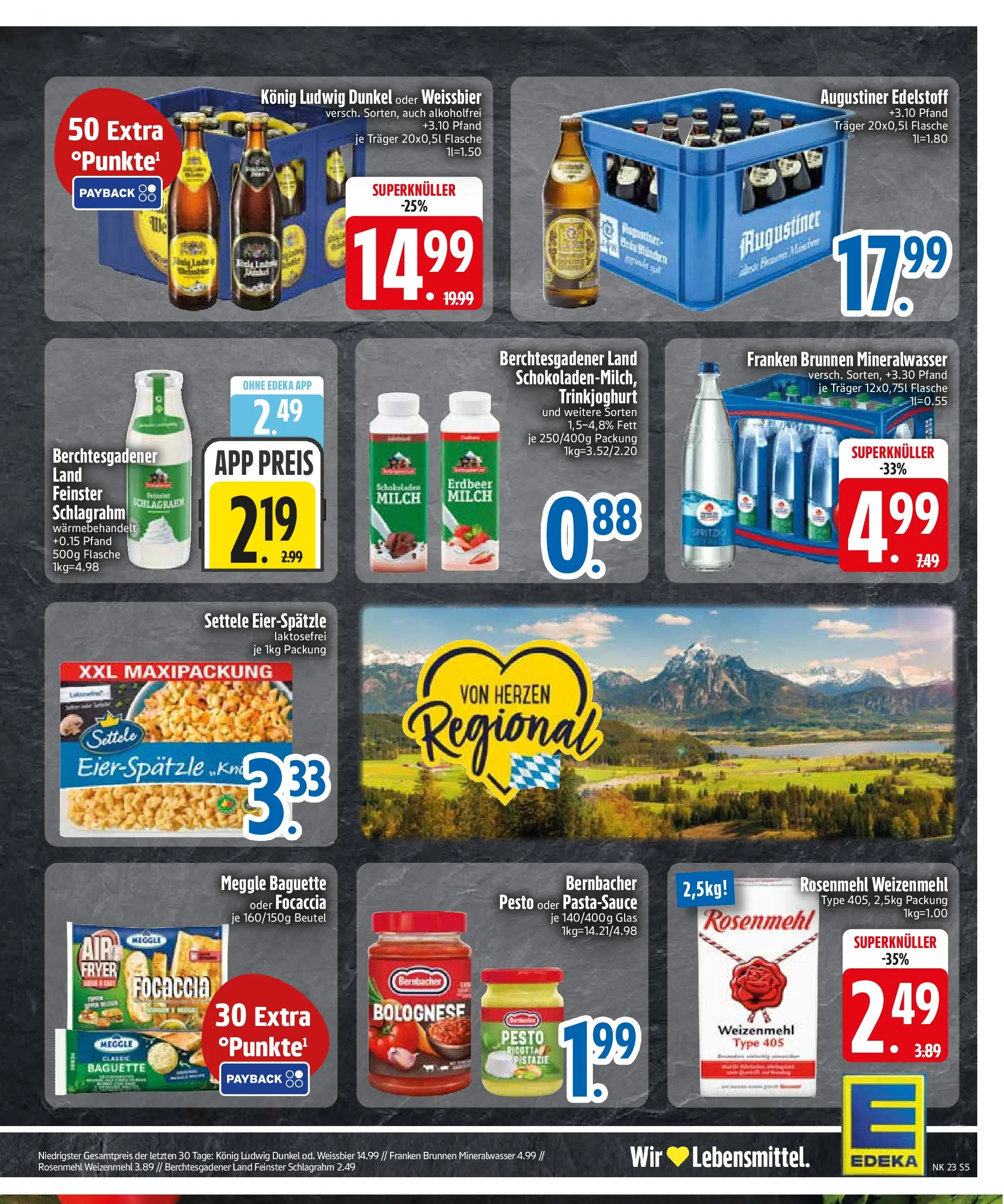 Edeka prospekt Rötz (ab 01.06.2026) » Angebote Online | Seite: 7 | Produkte: Milch, Weißbier, Trinkjoghurt, Pasta