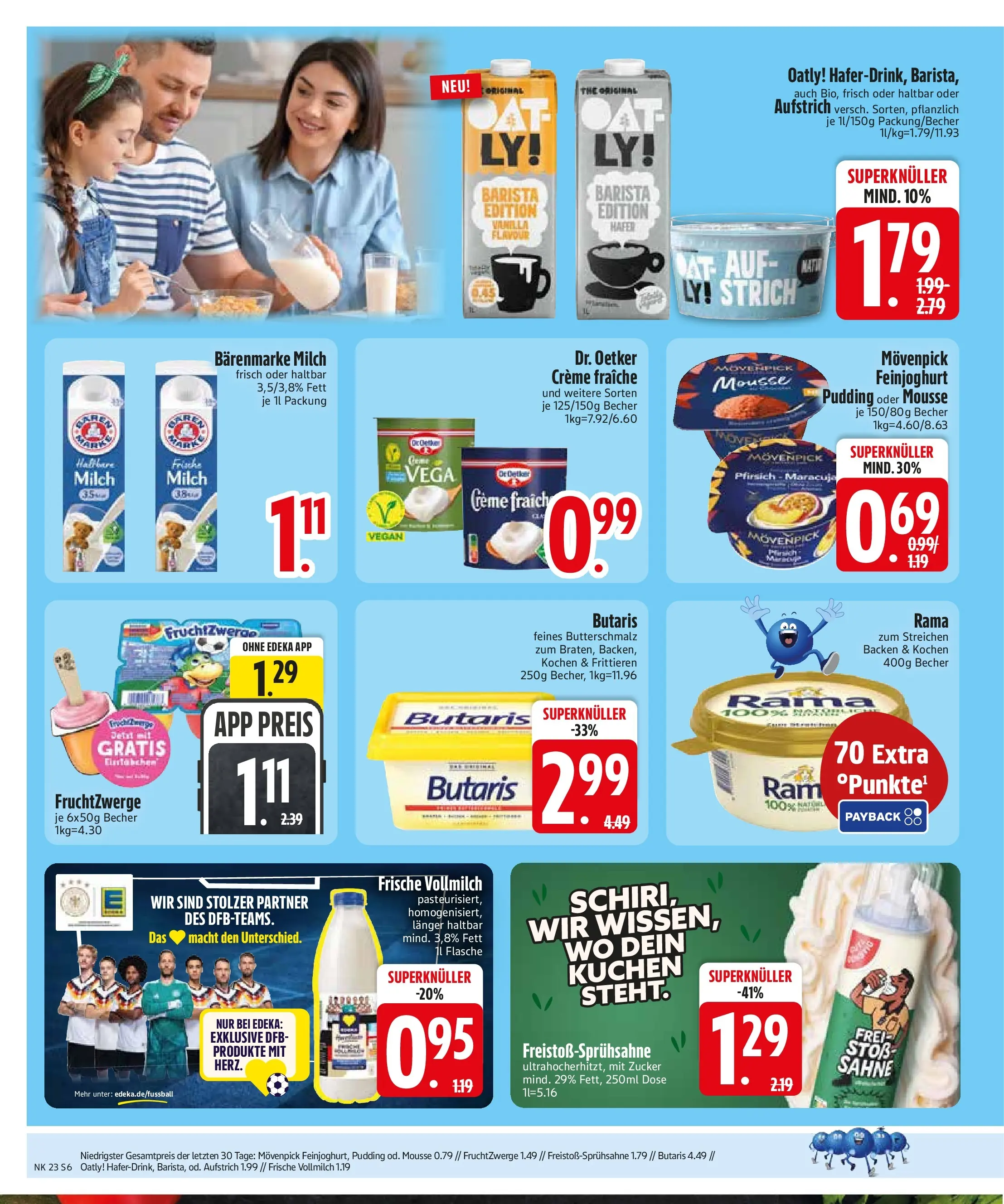 Edeka prospekt Rötz (ab 01.06.2026) » Angebote Online | Seite: 8 | Produkte: Creme, Oatly, Kuchen, Sahne