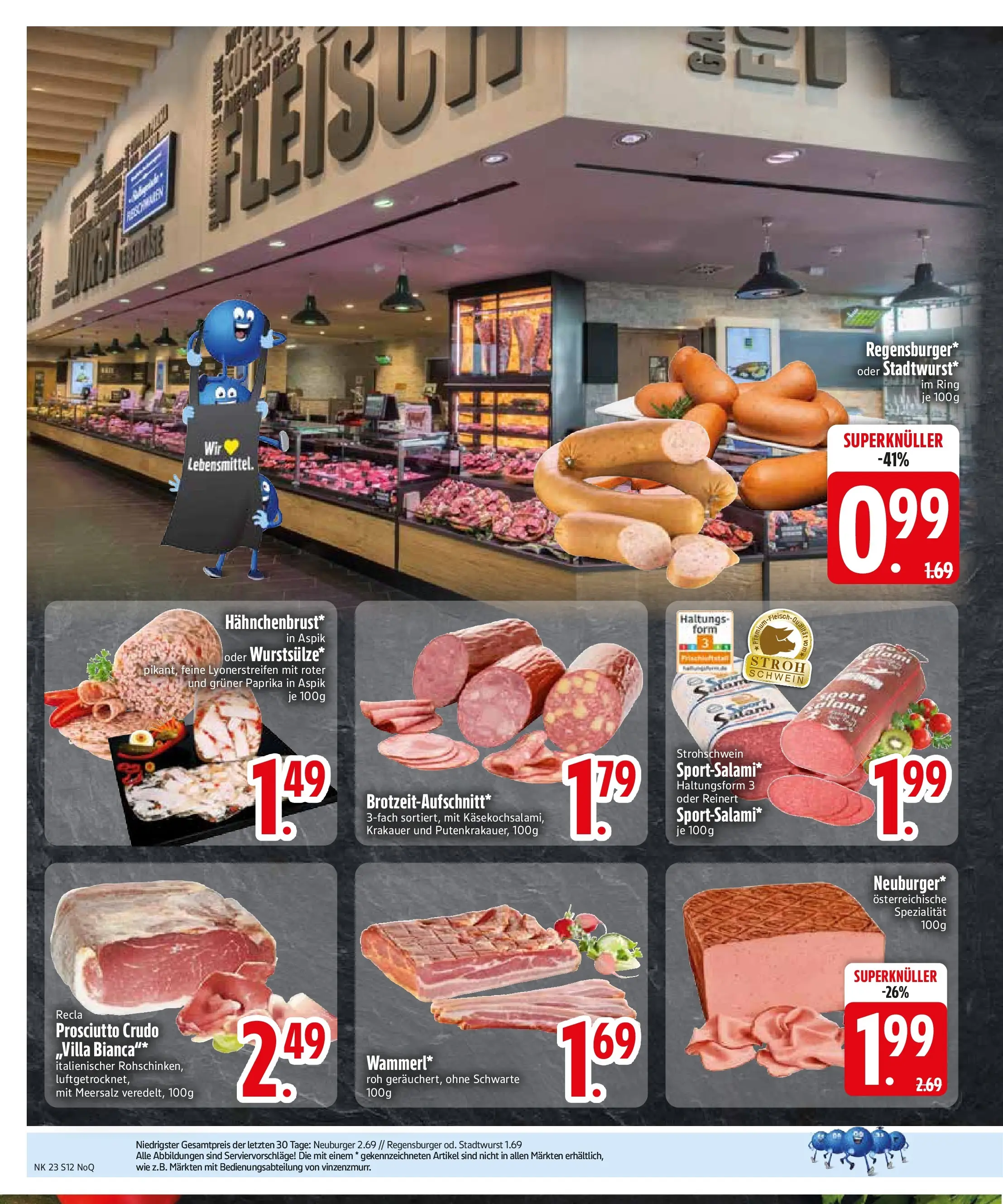 Edeka prospekt Rötz (ab 01.06.2026) » Angebote Online | Seite: 14 | Produkte: Paprika, Salami