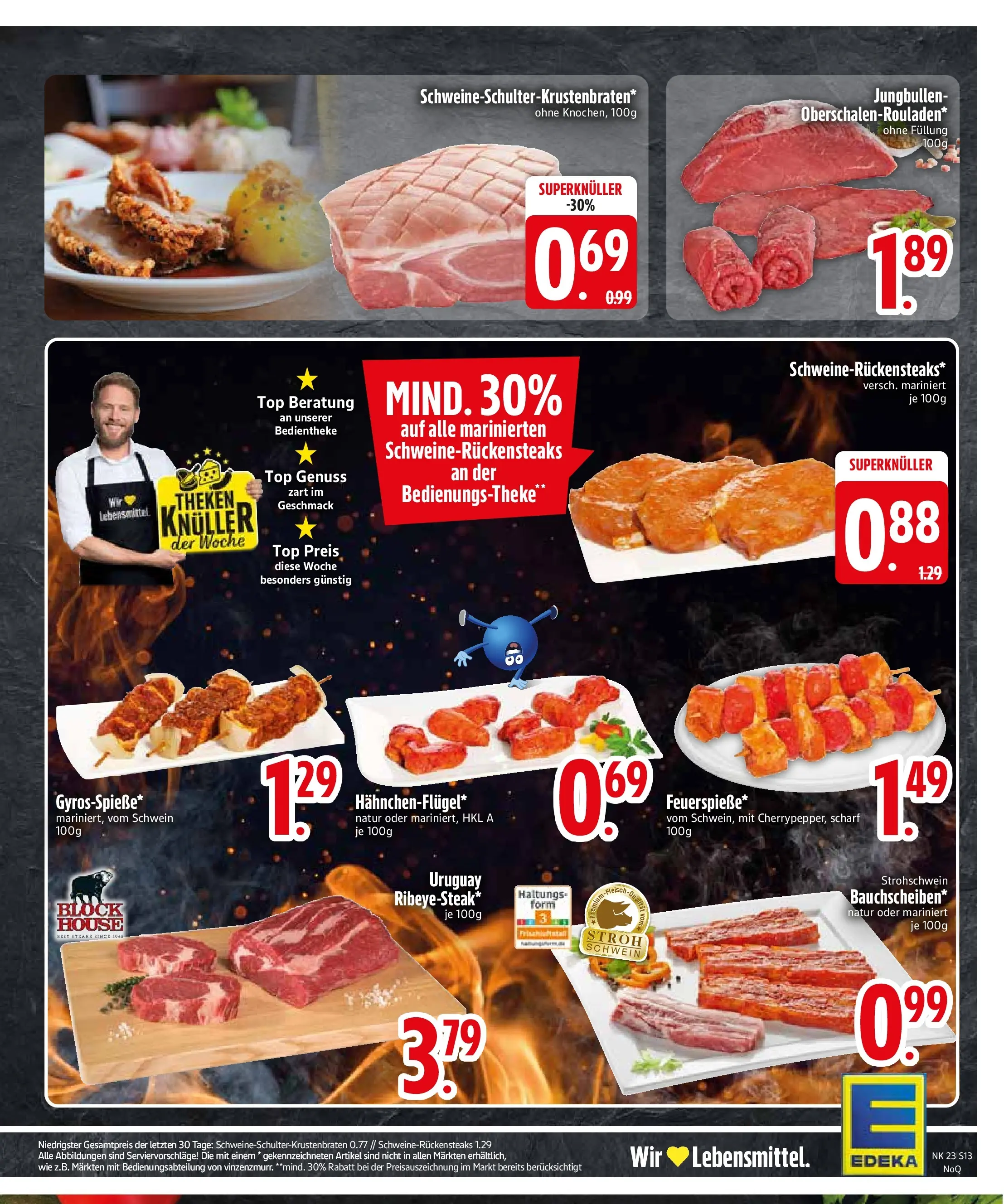Edeka prospekt Rötz (ab 01.06.2026) » Angebote Online | Seite: 15 | Produkte: Top, Gyros, Steak