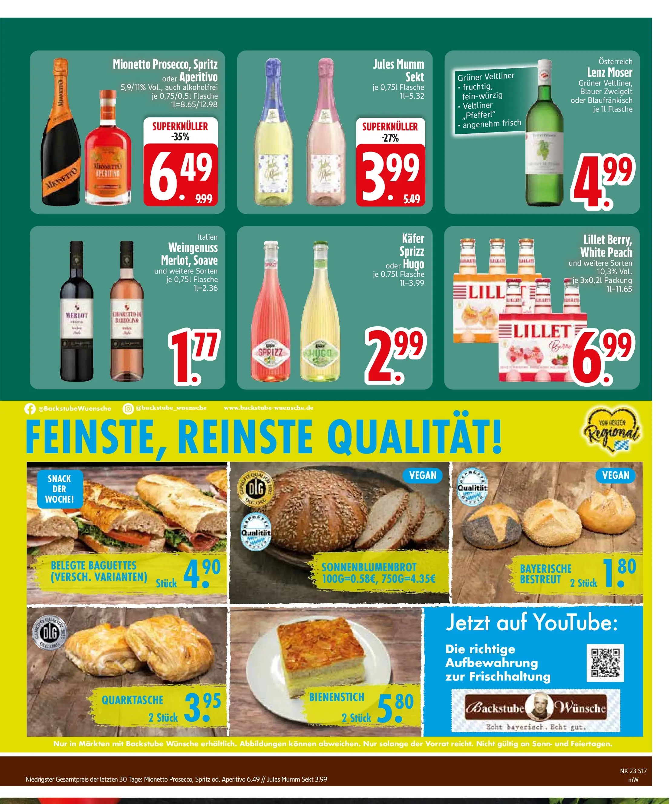 Edeka prospekt Bad Füssing (ab 01.06.2026) » Angebote Online | Seite: 19 | Produkte: Merlot, Baguette, Jules mumm, Hugo