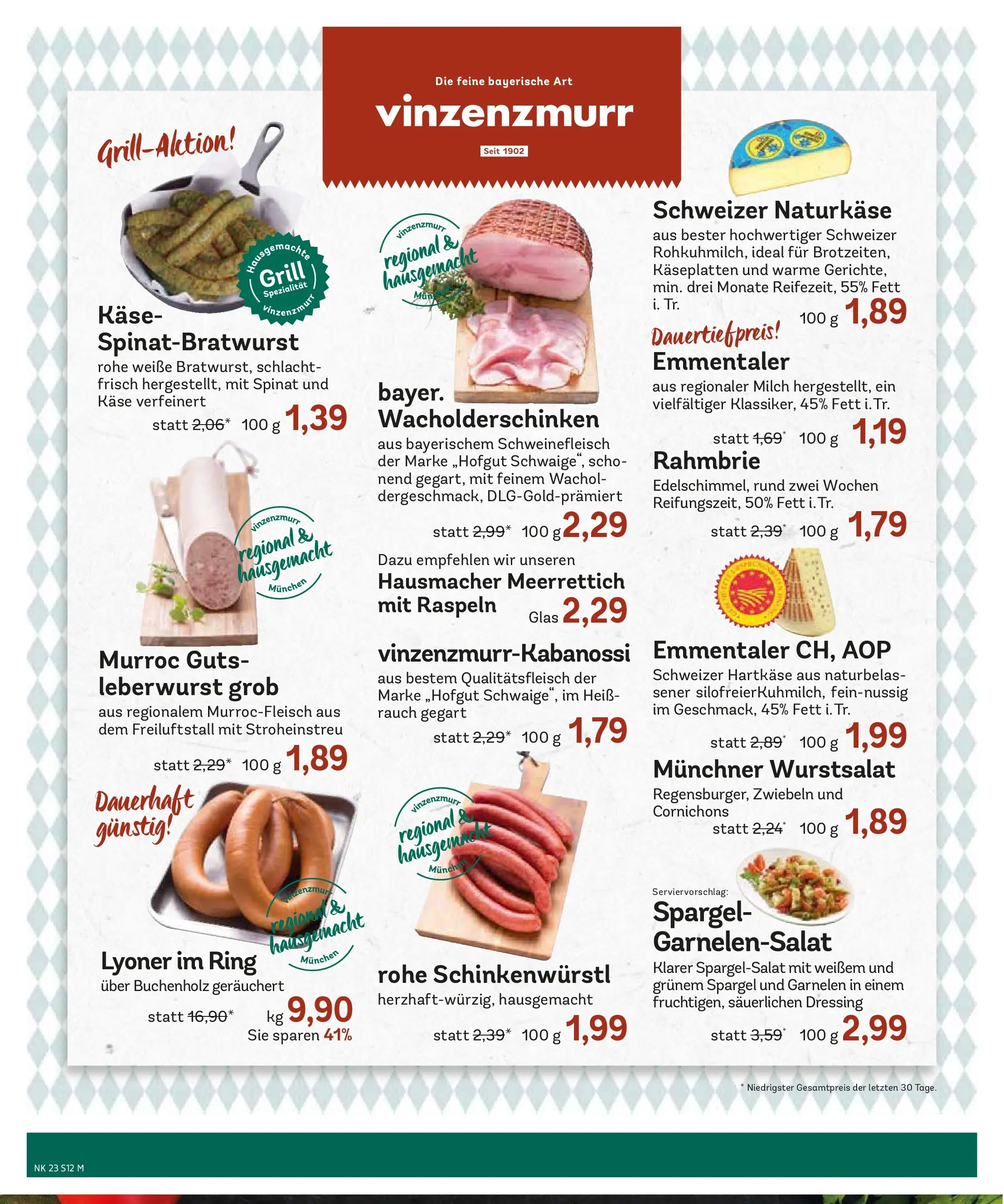 Edeka prospekt Haar (ab 01.06.2026) » Angebote Online | Seite: 14 | Produkte: Milch, Käse, Dressing, Garnelen