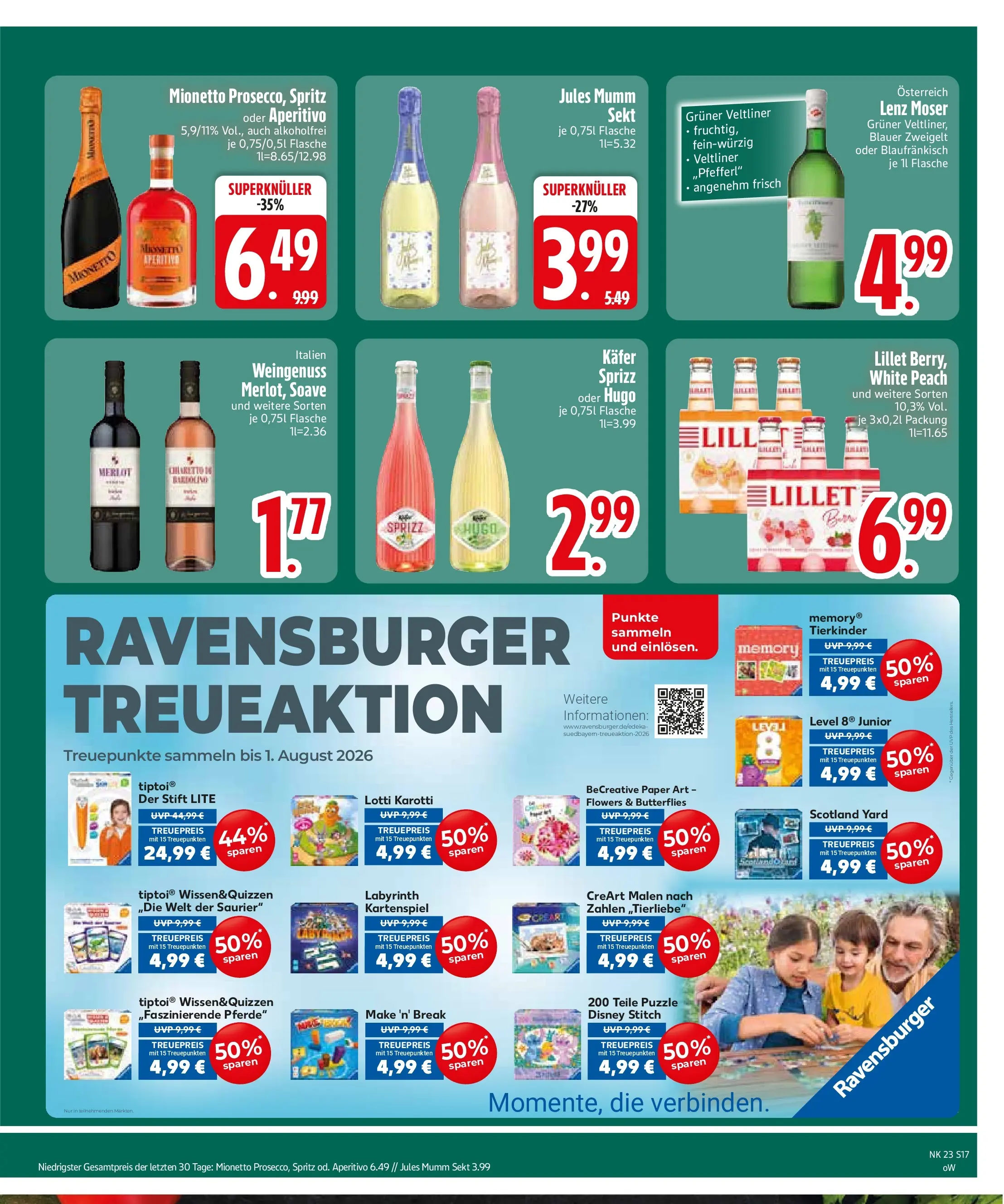 Edeka prospekt Rötz (ab 01.06.2026) » Angebote Online | Seite: 19 | Produkte: Mumm sekt, Sekt, Merlot, Jules mumm