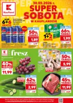 Kaufland Super Sobota ważne 30.05 Kaufland &ndash; do 30.05.2026