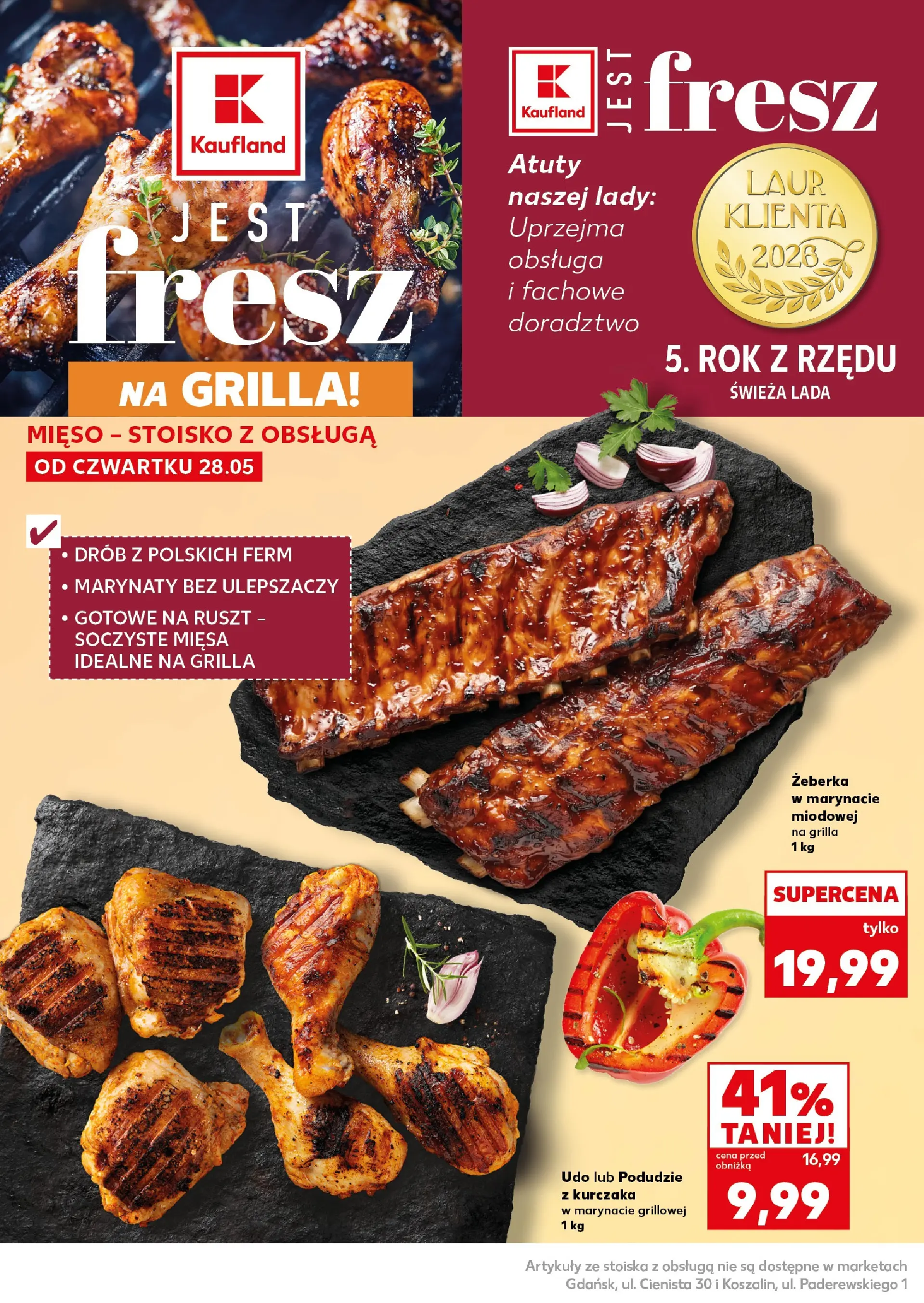 Kaufland gazetka - Super Sobota od 30.05.2026 - od jutra PDF | Strona: 12 | Produkty: Mięso, Ruszt