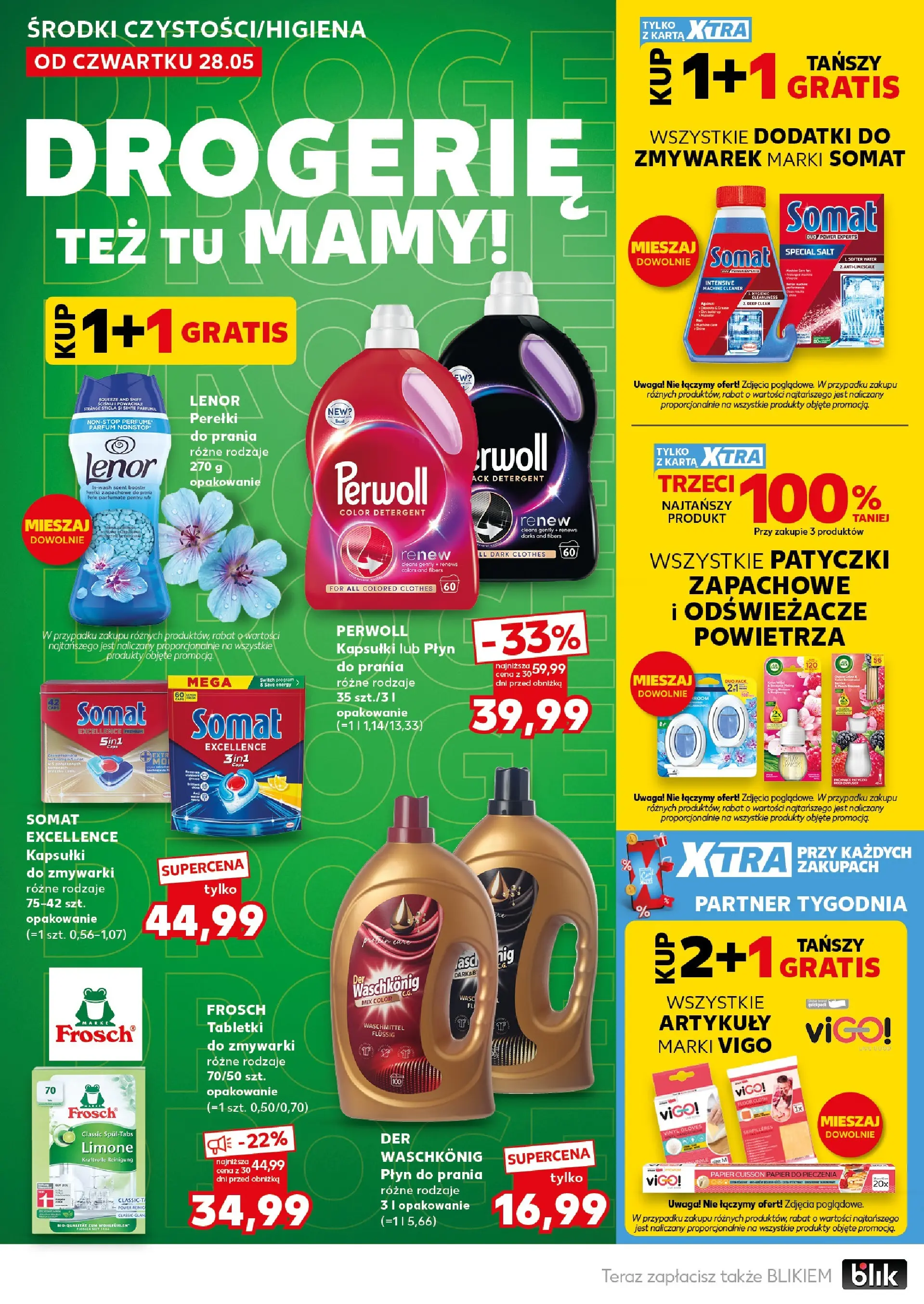 Kaufland gazetka - Super Sobota od 30.05.2026 - od jutra PDF | Strona: 22 | Produkty: Karta, Papier do pieczenia, Cleaner, Detergent
