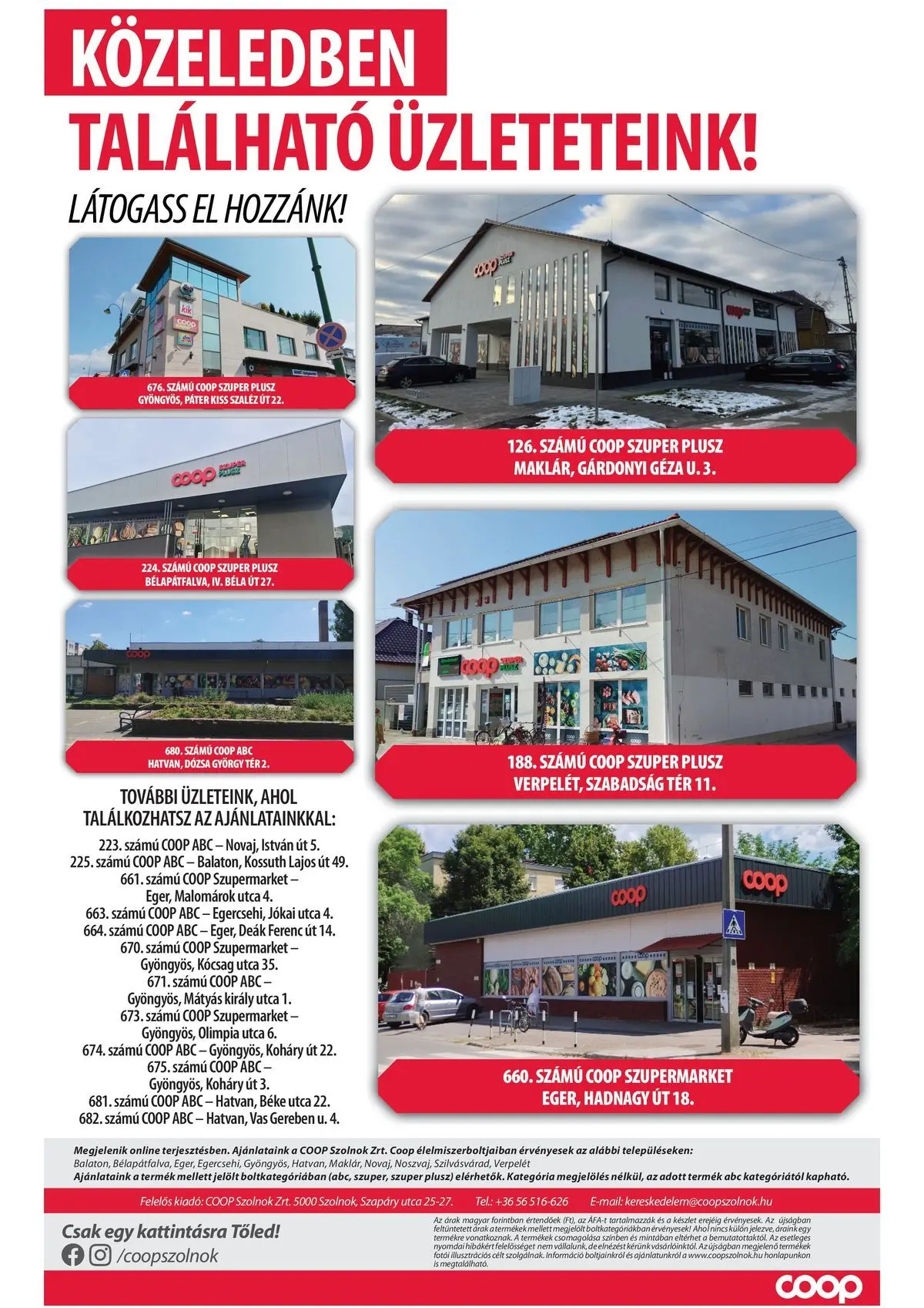 COOP Szolnok akciós újság Gyöngyös - 2026.06.04. -tól/töl > akció, lapozható szórólap 🛍️ | Oldal: 6