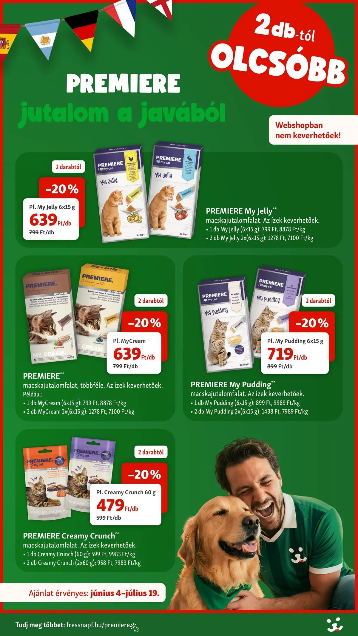 Fressnapf - Fressnapf újság érvényessége 2026.06.10-ig - 2026.06.03. -tól/töl > akció, lapozható szórólap 🛍️ | Oldal: 4