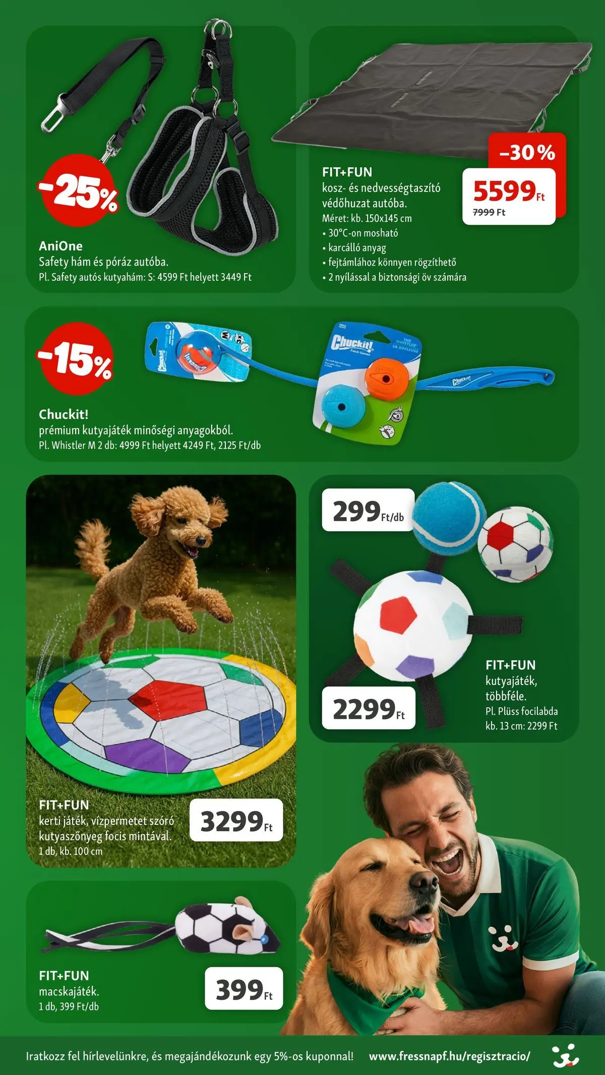 Fressnapf - Fressnapf újság érvényessége 2026.06.10-ig - 2026.06.03. -tól/töl > akció, lapozható szórólap 🛍️ | Oldal: 6 | Termékek: Öv, Plüss