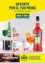 Metro Offerte per il tuo Men&ugrave; - AREA 1 - al 10.06.2026
