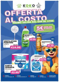 Anteprima del volantino Offerte - Offerte al costo valido a partire dal 05.06.2026