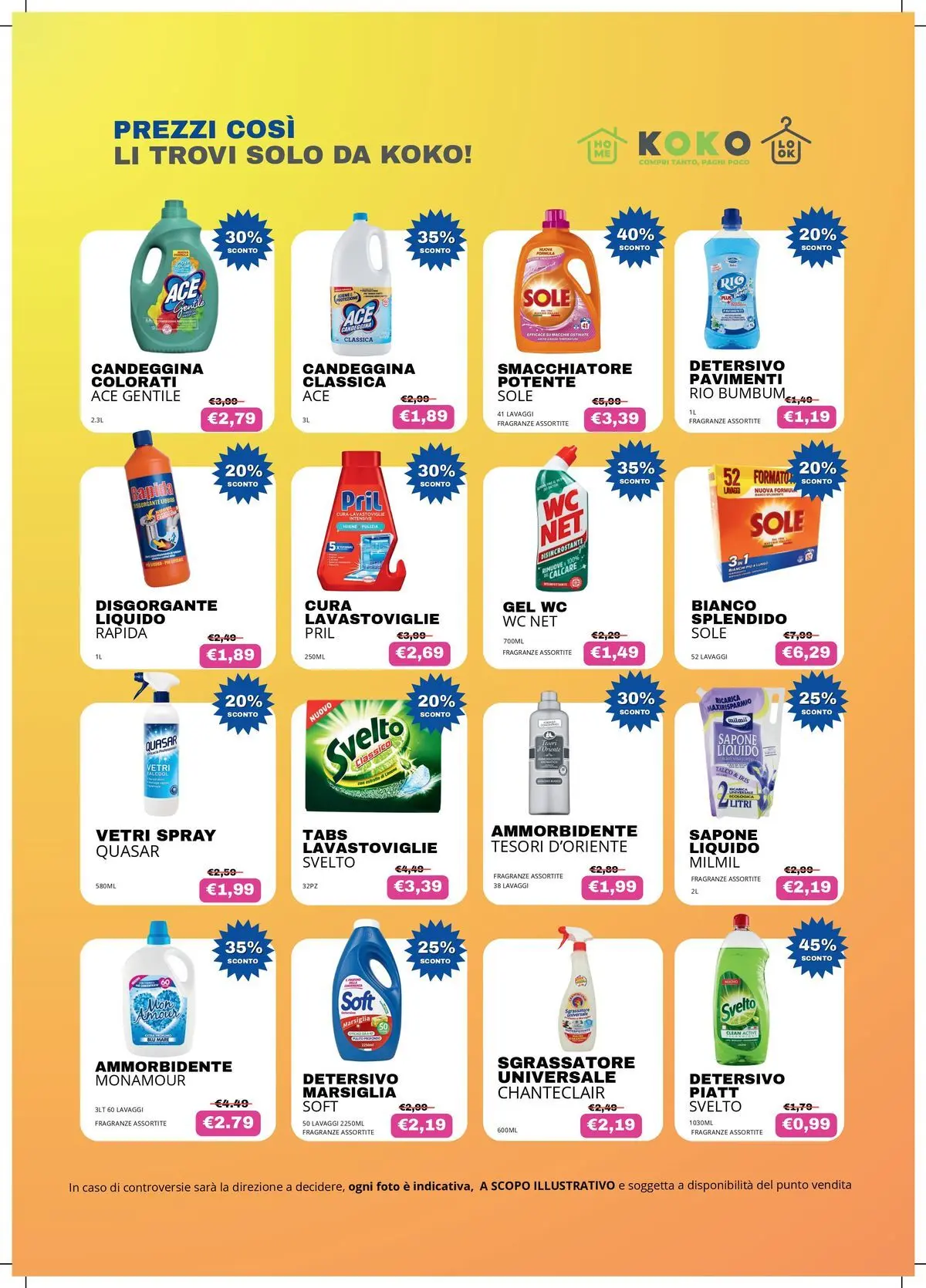Nuovo Offerte - Offerte al costo dal 05/06/2026 > offerte anteprima 🛍️ | Pagina: 3 | Prodotti: Sapone, Ammorbidente, Sgrassatore, Talco