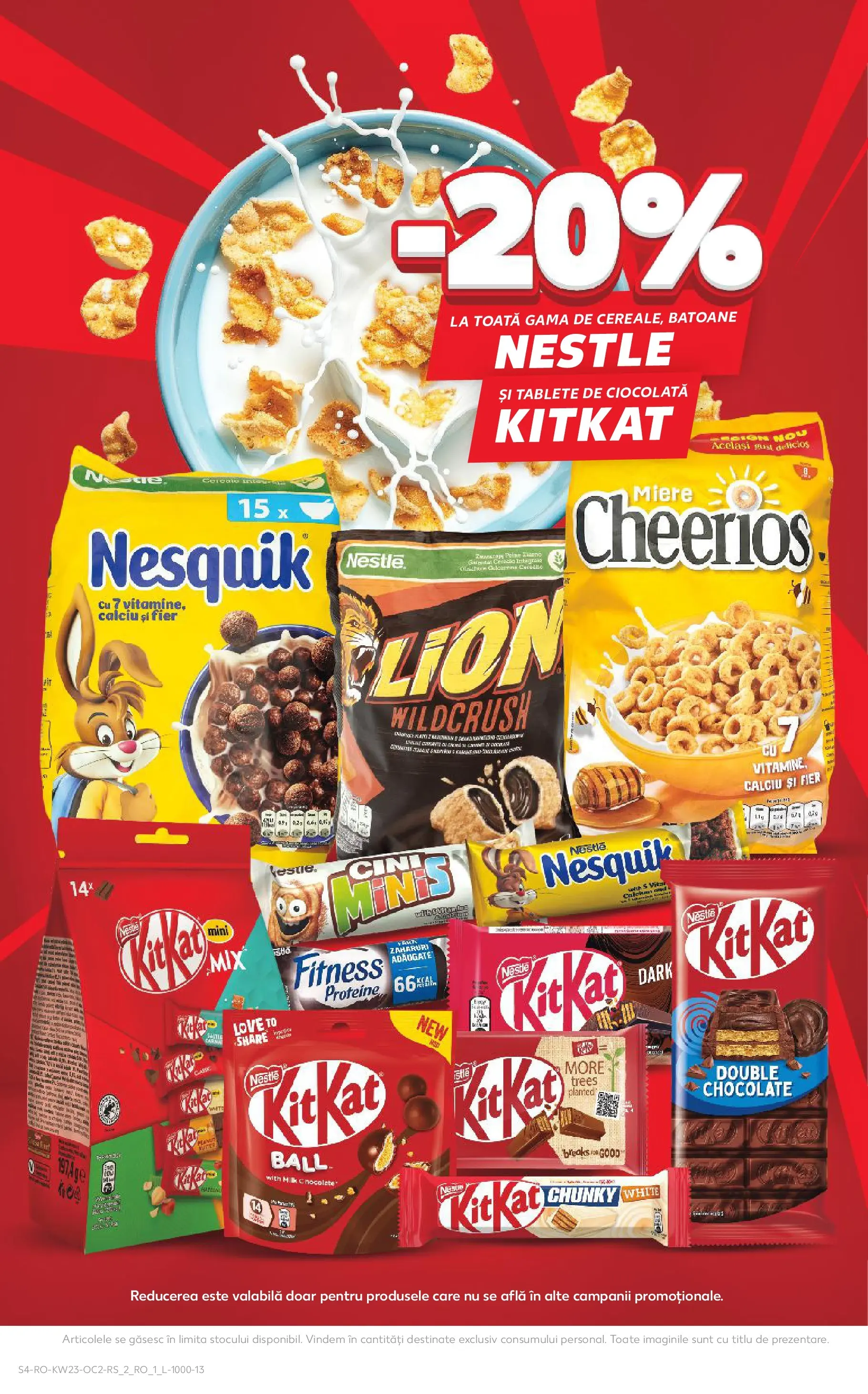 Kaufland Slatina 03.06.2026 - Revista si Oferta | Pagină: 4 | Produse: Masaüstü kılıfı, Ciocolată, Cereale