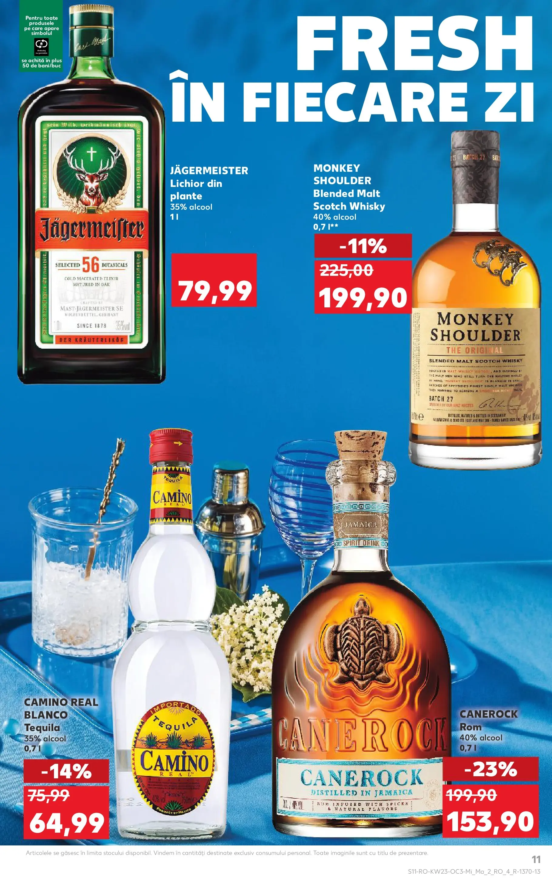 Kaufland Sovata 03.06.2026 - Revista si Oferta | Pagină: 11 | Produse: Elixir, Lichior, Rom