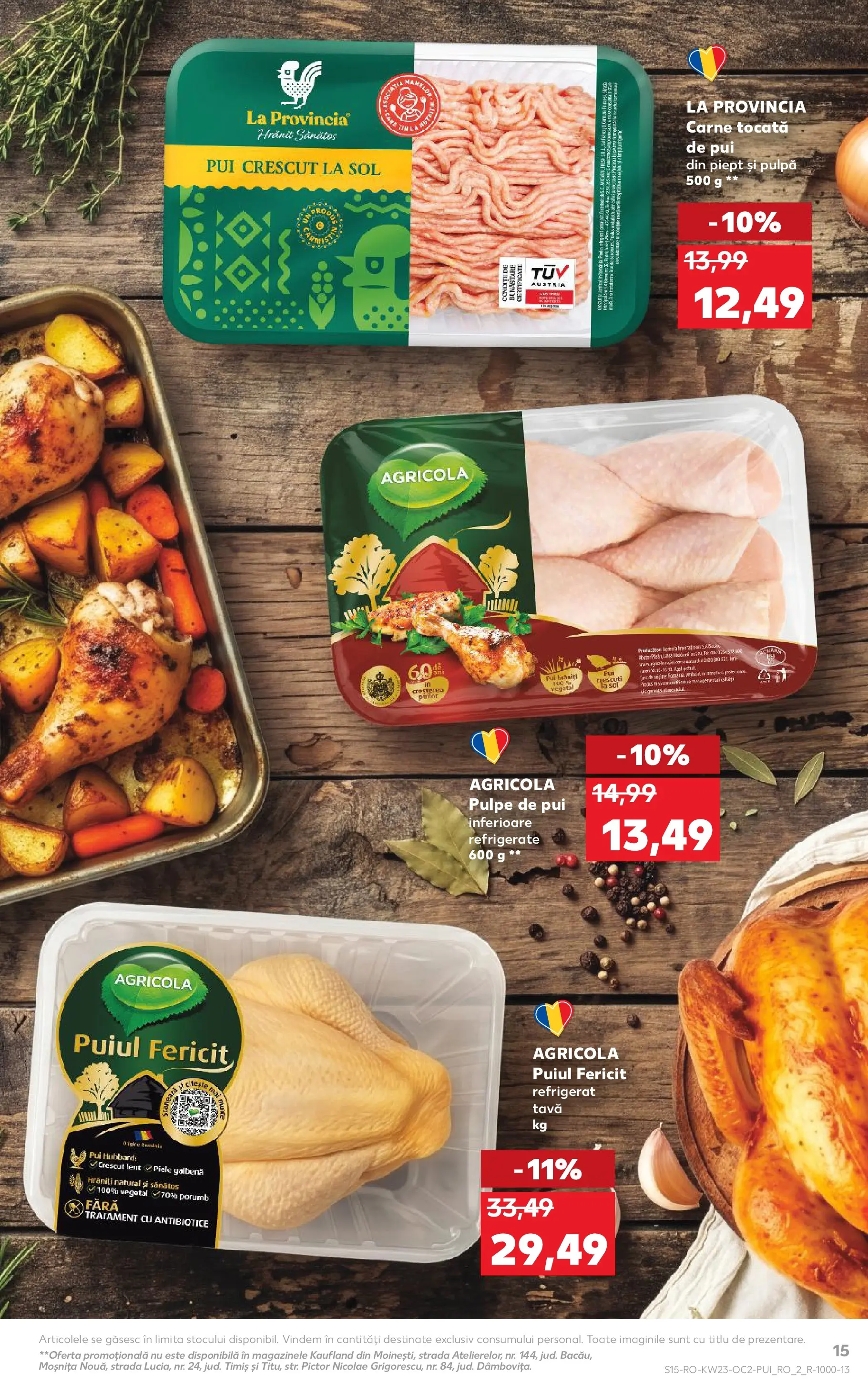 Kaufland Slatina 03.06.2026 - Revista si Oferta | Pagină: 15 | Produse: Hacıyatmaz Kedi Oyuncağı, Kedi Oyun Alanları, Carne tocată, Porumb