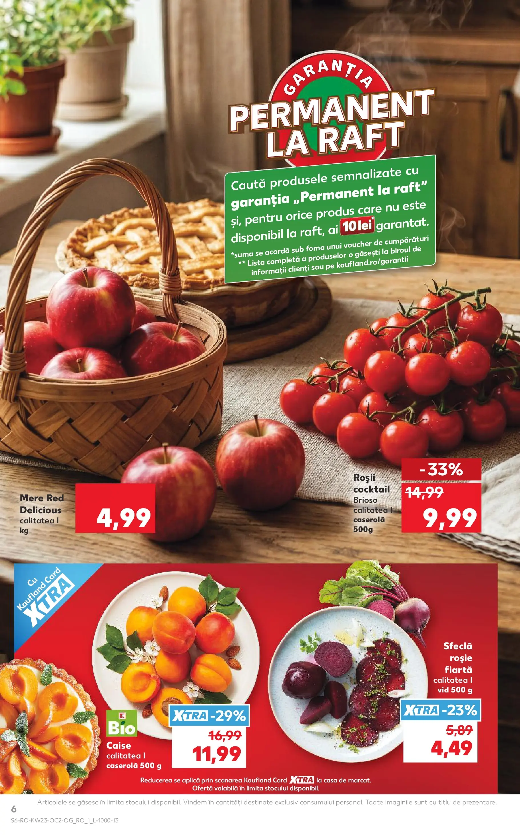 Kaufland Slatina 03.06.2026 - Revista si Oferta | Pagină: 6 | Produse: Mere, Cocktail, Roșii, Ahtapot