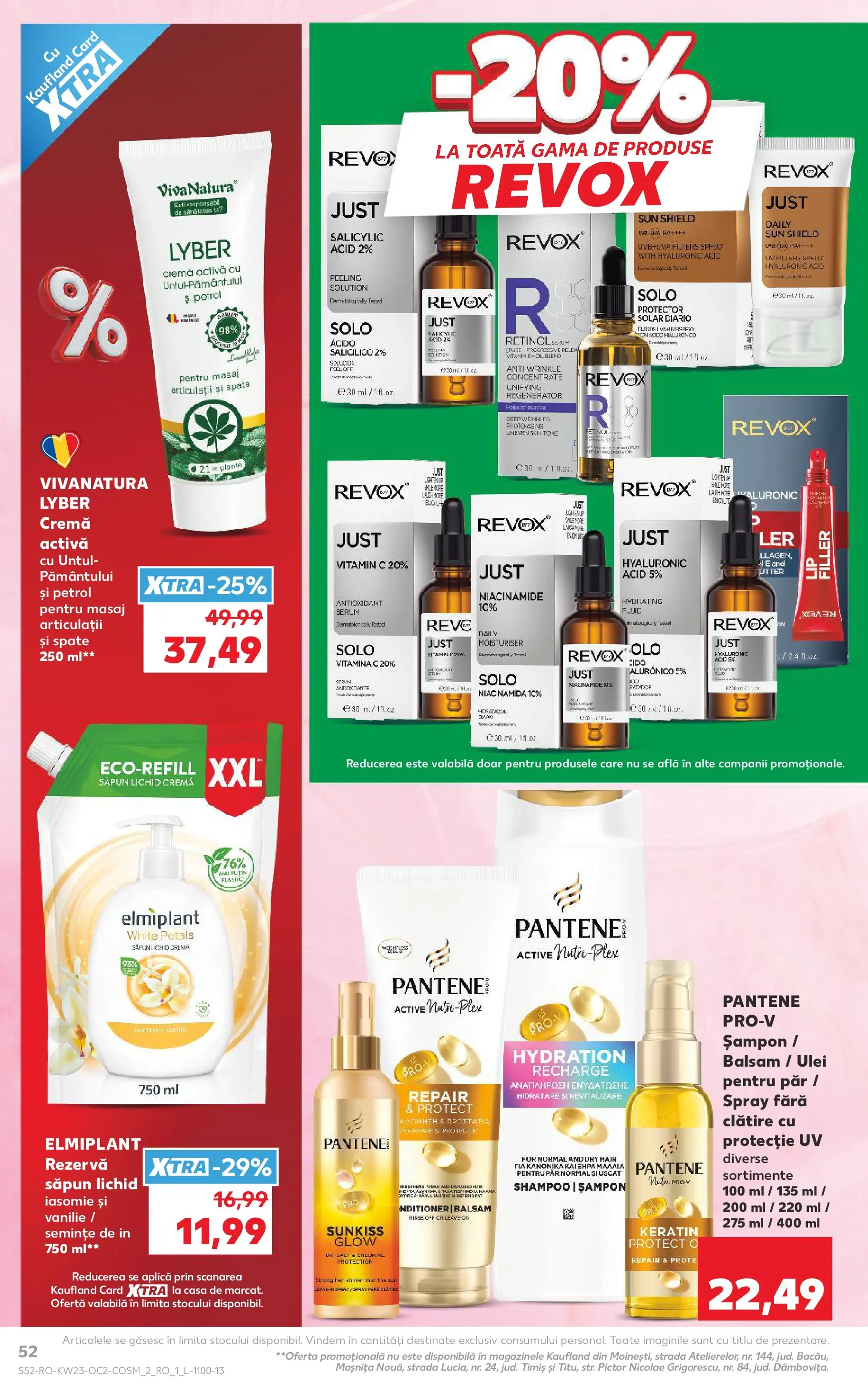 Kaufland Slatina 03.06.2026 - Revista si Oferta | Pagină: 52 | Produse: Serum, Șampon, Cremă, Peeling