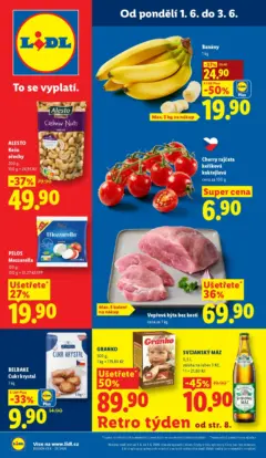 Náhled letáku Lidl aktuální leták od 01.06.2026