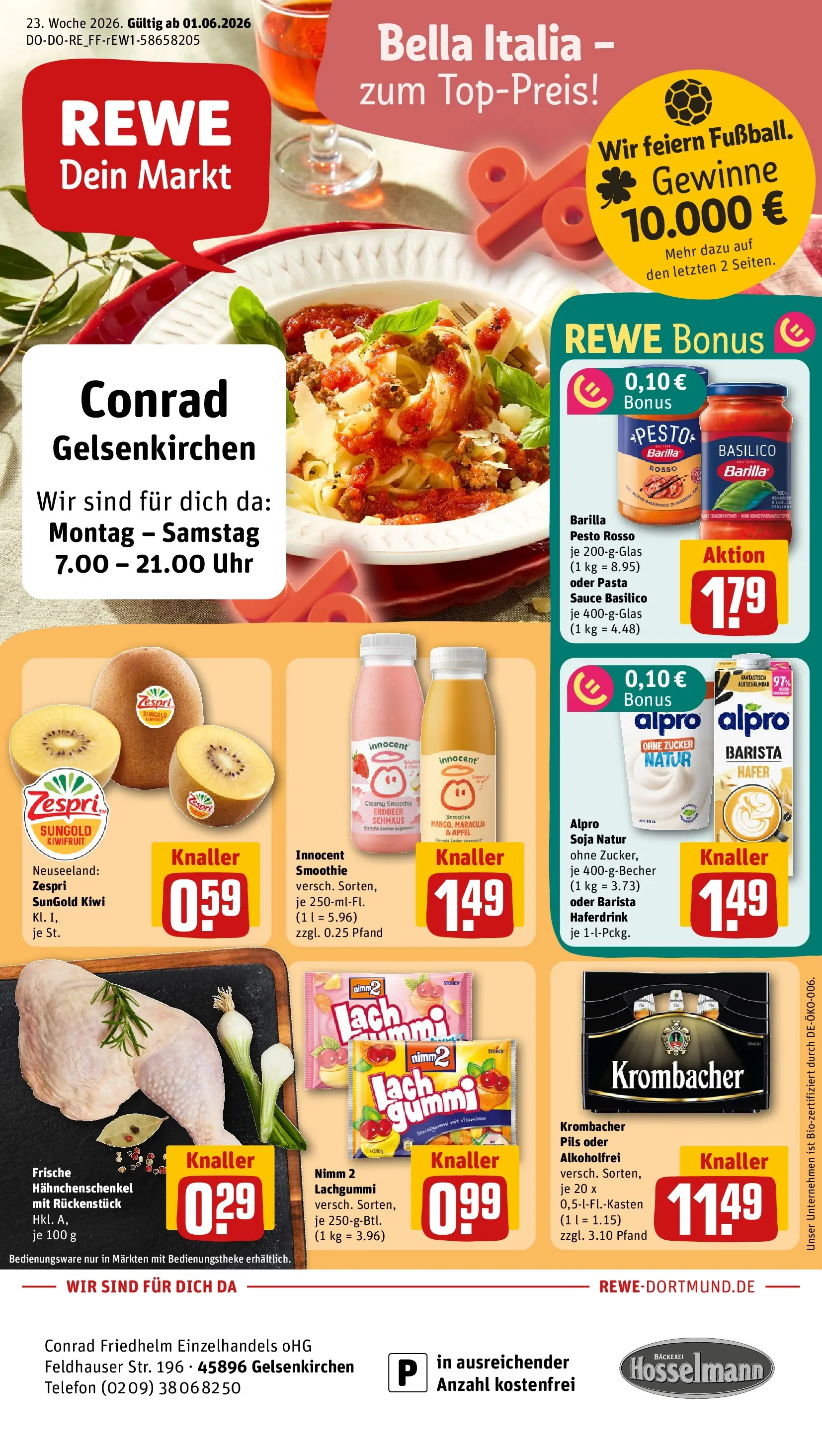 REWE Prospekt ab 31.05.2026 zum Blättern » Angebote | Seite: 1