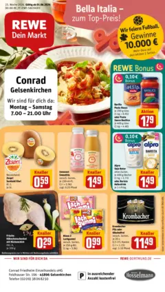 Rewe Prospekt Gelsenkirchen / Scholven ab 31.05.2026 gültig Rewe Prospekt Gelsenkirchen / Scholven ab 31.05.2026 gültig