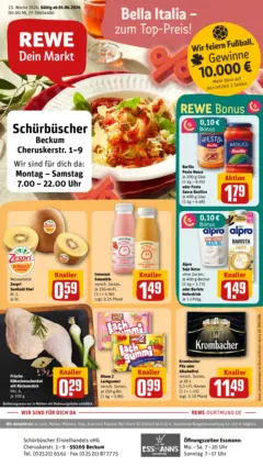 Rewe Prospekt Beckum ab 31.05.2026 gültig Rewe Prospekt Beckum ab 31.05.2026 gültig