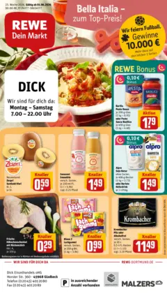 Rewe Prospekt Gladbeck ab 31.05.2026 gültig Rewe Prospekt Gladbeck ab 31.05.2026 gültig