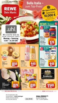 Rewe Prospekt Hattingen ab 01.06.2026 gültig Rewe Prospekt Hattingen ab 01.06.2026 gültig