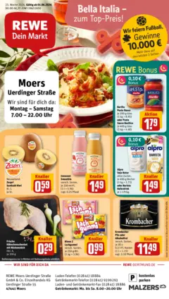 Rewe Prospekt Moers ab 01.06.2026 gültig