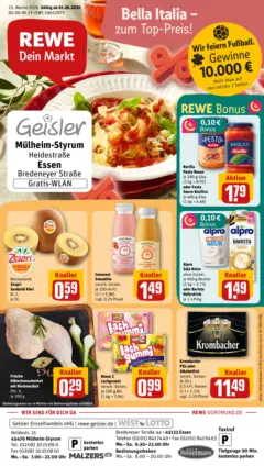Rewe Prospekt Mülheim An Der Ruhr ab 01.06.2026 gültig Rewe Prospekt Mülheim An Der Ruhr ab 01.06.2026 gültig