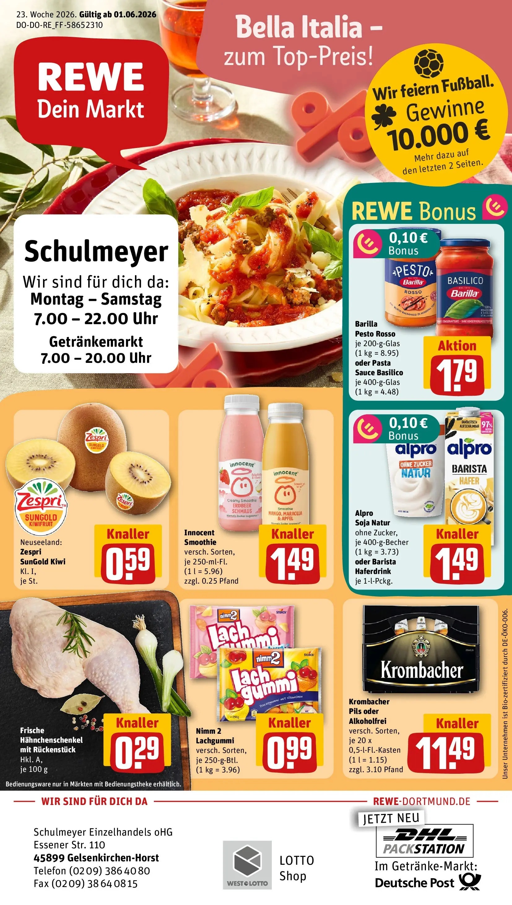 REWE Prospekt ab 31.05.2026 zum Blättern » Angebote | Seite: 1