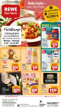 Rewe Prospekt Duisburg / Bergheim ab 01.06.2026 gültig