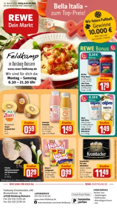 Rewe Prospekt Duisburg / Duissern ab 01.06.2026 gültig
