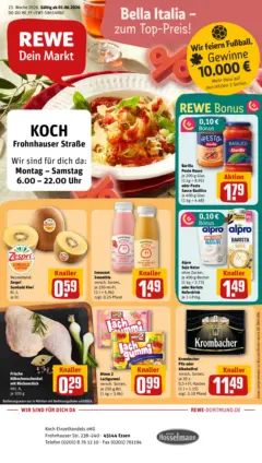 Rewe Prospekt Essen ab 01.06.2026 gültig Rewe Prospekt Essen ab 01.06.2026 gültig