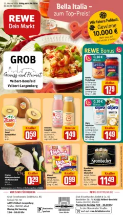 Rewe Prospekt Velbert / Langenberg ab 01.06.2026 gültig