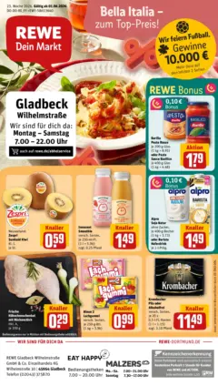 Rewe Prospekt Gladbeck ab 31.05.2026 gültig Rewe Prospekt Gladbeck ab 31.05.2026 gültig