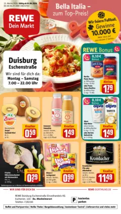 Rewe Prospekt Duisburg ab 01.06.2026 gültig