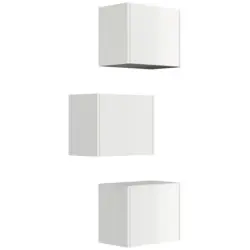 H&auml;ngeschrank Limes Wei&szlig; Hg B: 41,4 cm