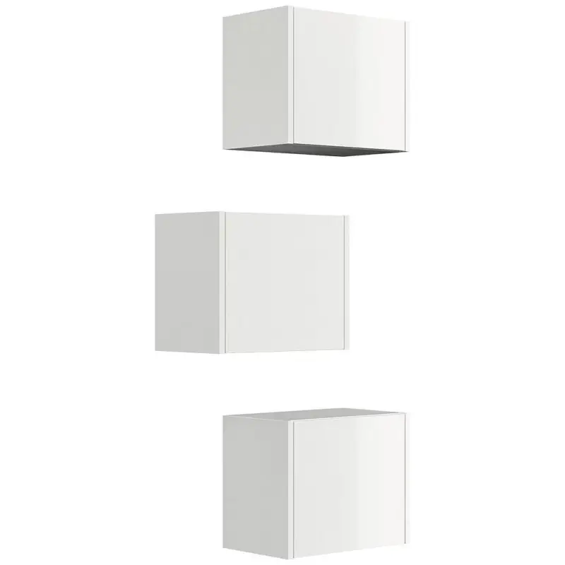 H&auml;ngeschrank Limes Wei&szlig; Hg B: 41,4 cm