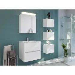 BADEZIMMER Limes, Wei&szlig; HG B: 60 cm