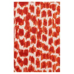 Teppich Orange Blood Lola&Moi 140/200 cm