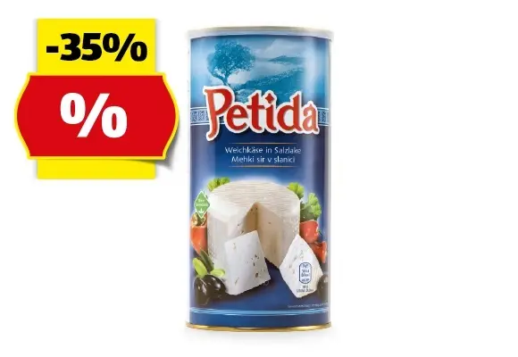 PETIDA Weichk&auml;se in Salzlake*, 1 kg