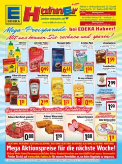 Angebote - Edeka Hahner: Wochenangebote ab 31.05.2026 gültig Angebote - Edeka Hahner: Wochenangebote ab 31.05.2026 gültig