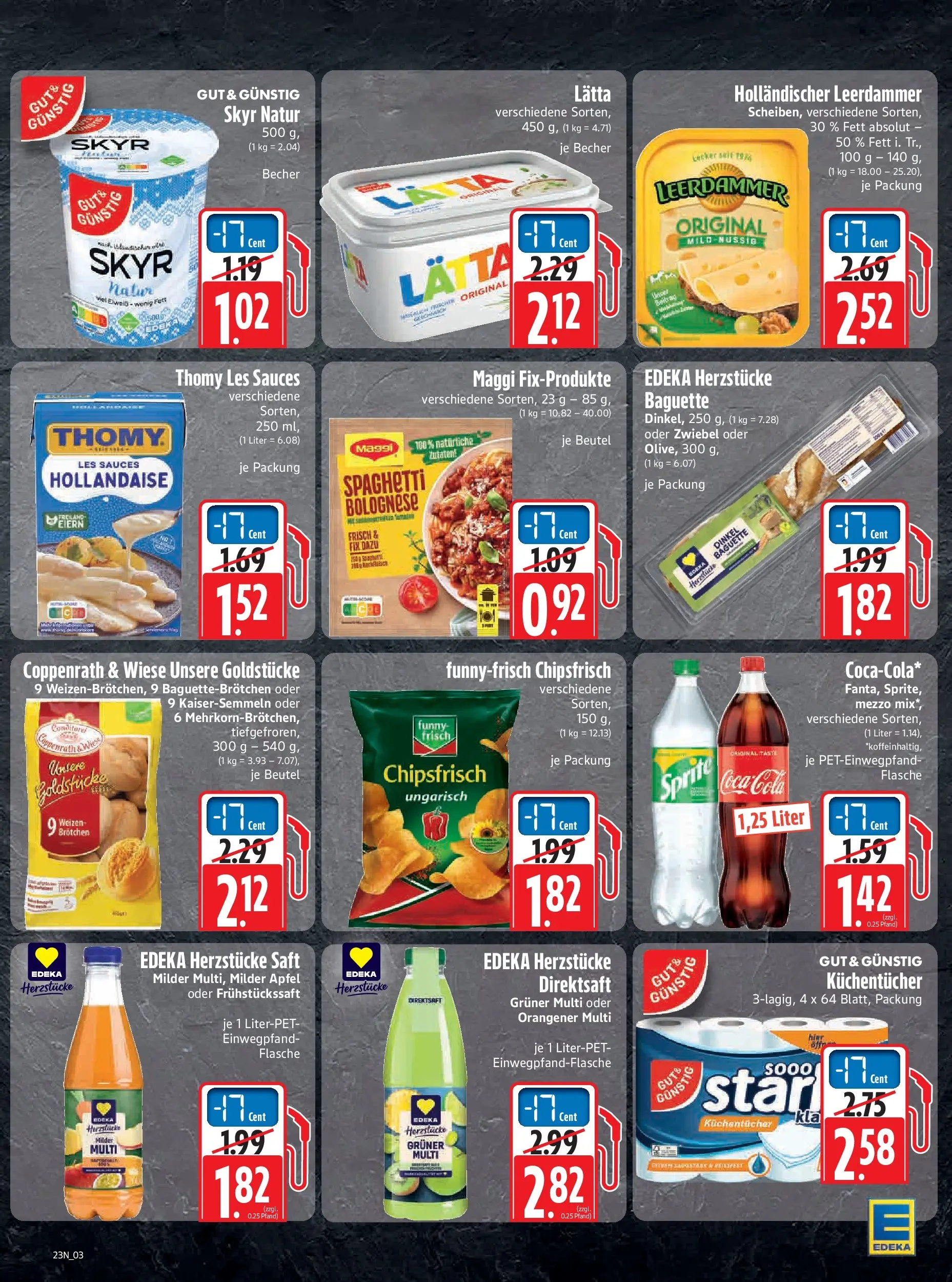 Angebote - Edeka Hahner: Wochenangebote (ab 31.05.2026) zum Blättern | Seite: 5 | Produkte: Thomy les sauces, Sprite, Lätta, Saft