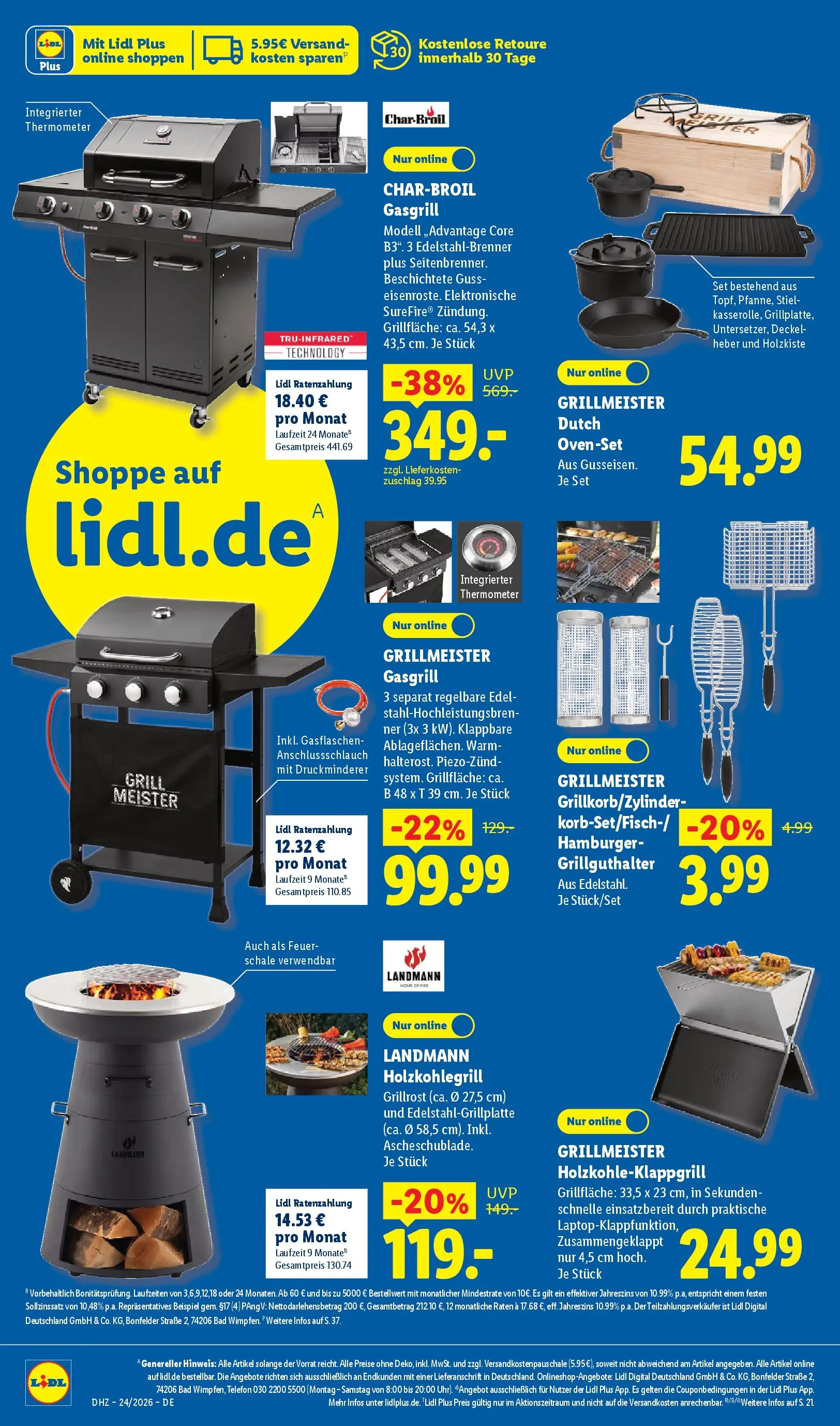 Lidl Prospekt Weikersheim (ab 07.06.2026) » Angebote online | Seite: 24 | Produkte: Grill, Thermometer, Bad, Telefon Lidl Prospekt Weikersheim (ab 07.06.2026) zum Blättern » Angebote | Seite: 24 | Produkte: Grill, Thermometer, Bad, Telefon