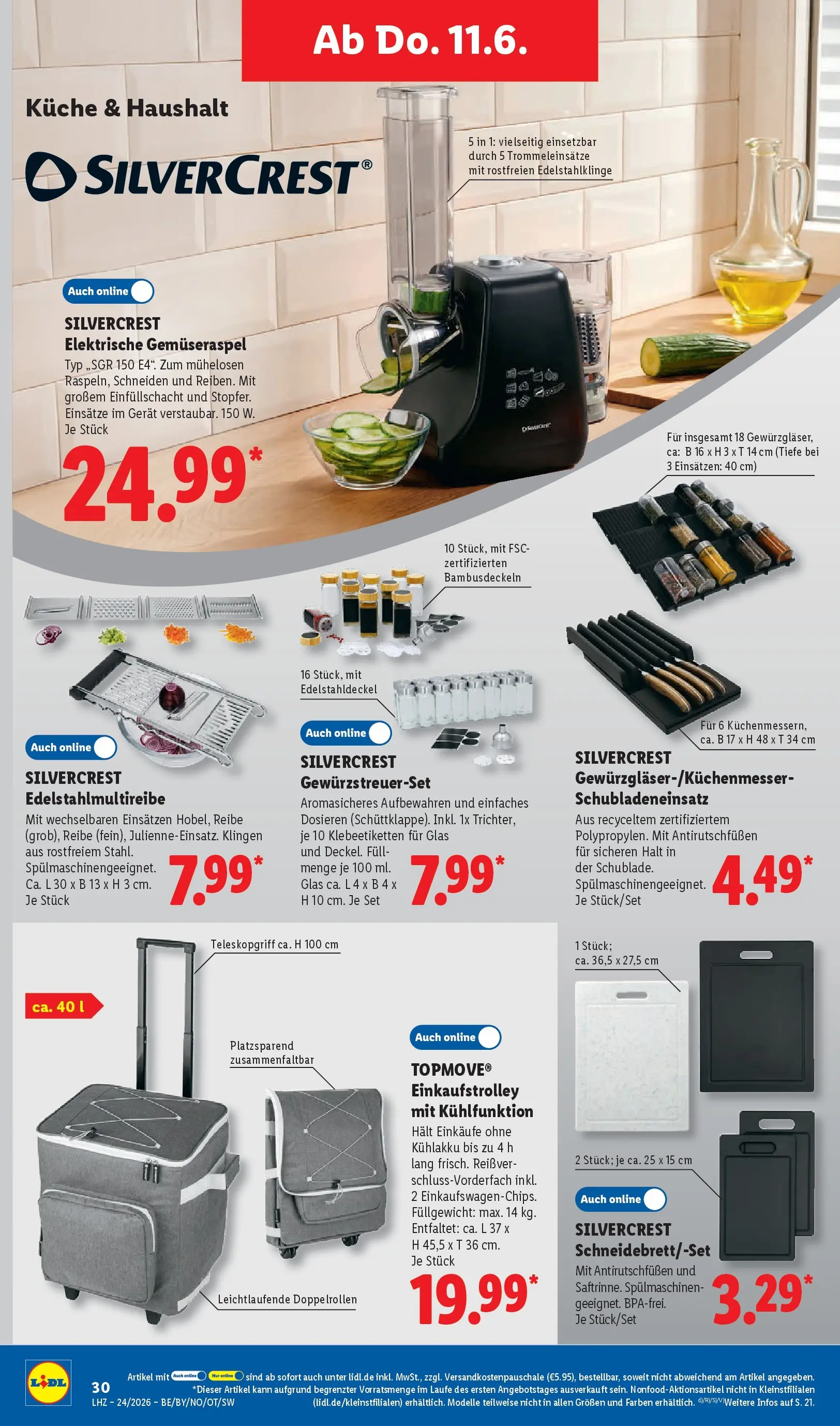 Lidl Prospekt Weikersheim (ab 07.06.2026) » Angebote online | Seite: 54 | Produkte: Küche Lidl Prospekt Weikersheim (ab 07.06.2026) zum Blättern » Angebote | Seite: 54 | Produkte: Küche