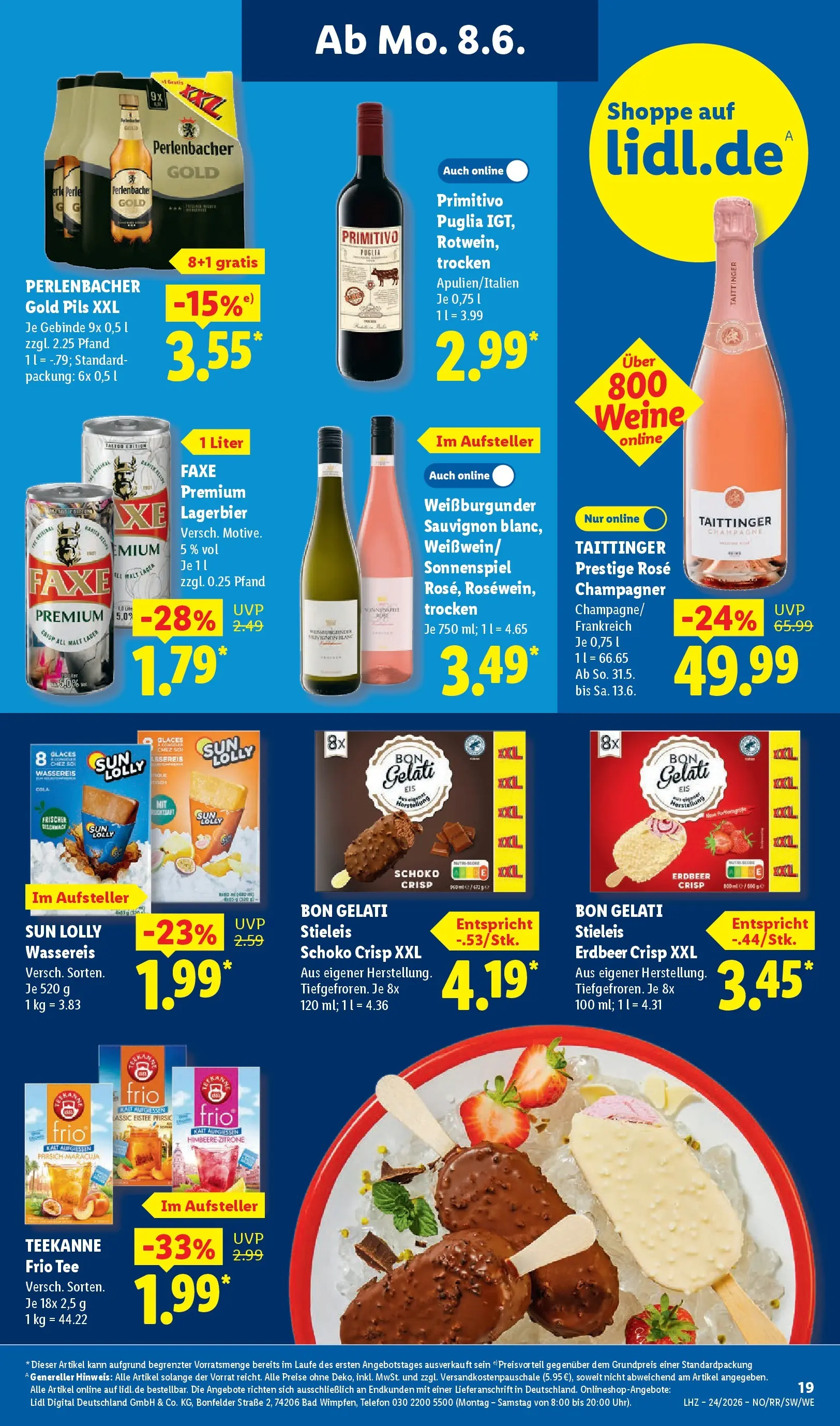 Lidl Prospekt Hagen (ab 07.06.2026) » Angebote online | Seite: 35 | Produkte: Bad, Pils, Zitrone, Tee Lidl Prospekt Hagen (ab 07.06.2026) zum Blättern » Angebote | Seite: 35 | Produkte: Bad, Pils, Zitrone, Tee