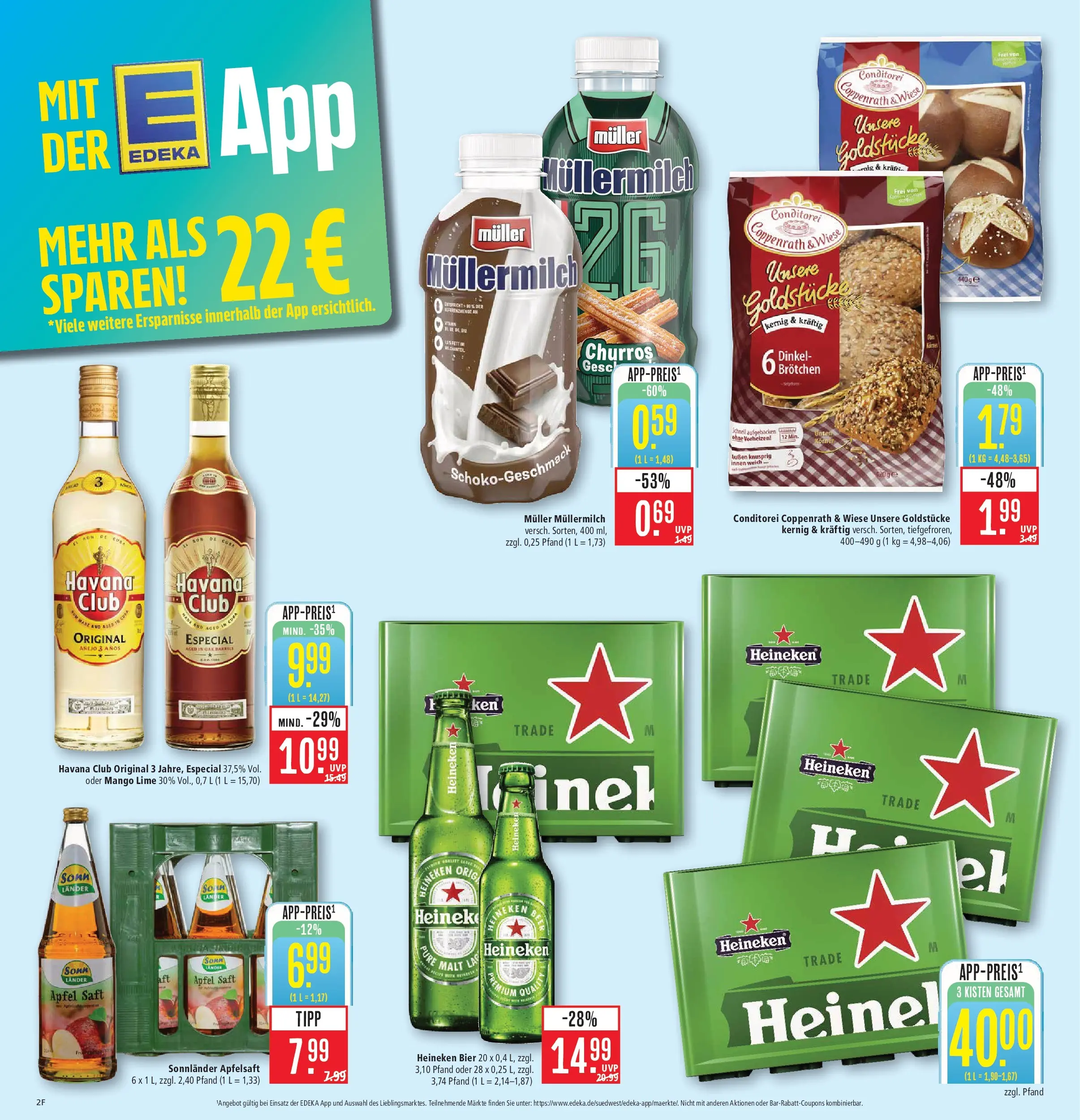 Marktkauf Prospekt Weil Am Rhein (ab 01.06.2026) » Angebote online | Seite: 4 | Produkte: Bier, Heineken, Mango, Muller mullermilch
