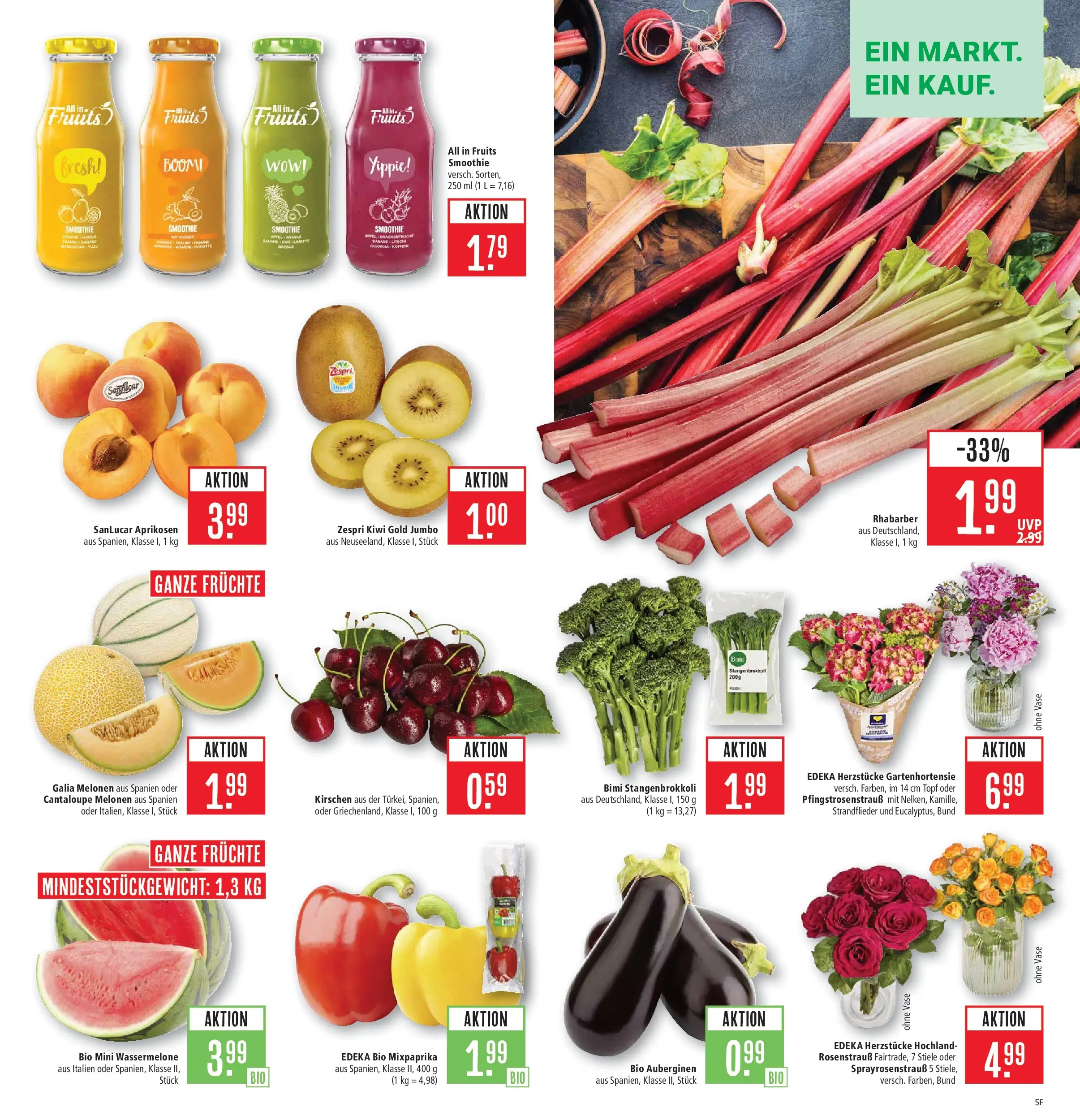 Marktkauf Prospekt Weil Am Rhein (ab 01.06.2026) » Angebote online | Seite: 7 | Produkte: Vase, Wassermelone, Rhabarber, Kiwi