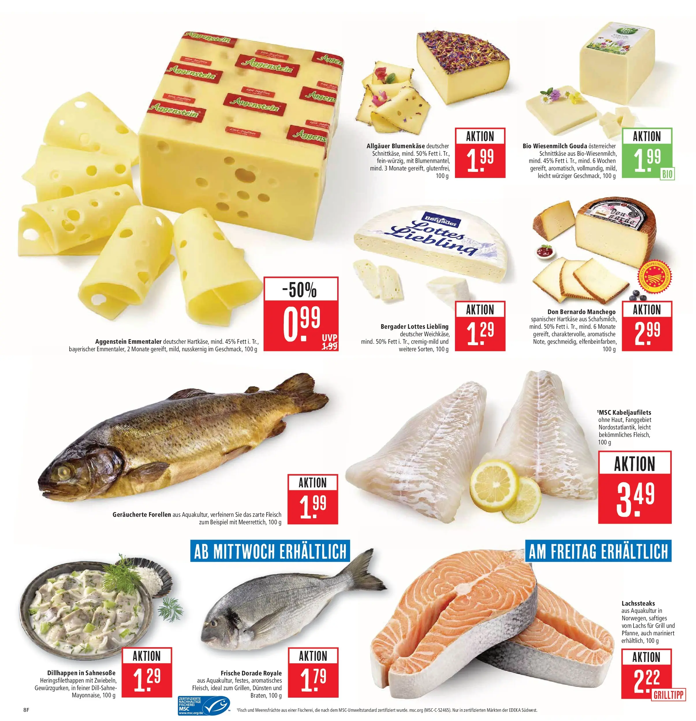 Marktkauf Prospekt Weil Am Rhein (ab 01.06.2026) » Angebote online | Seite: 12 | Produkte: Dorade, Gouda, Lachs, Meeresfrüchte
